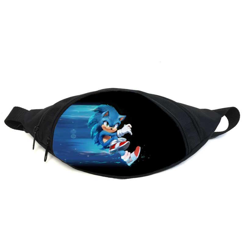 Поясна сумка Бананка Сонік (GBS013) Gear Bag чорна