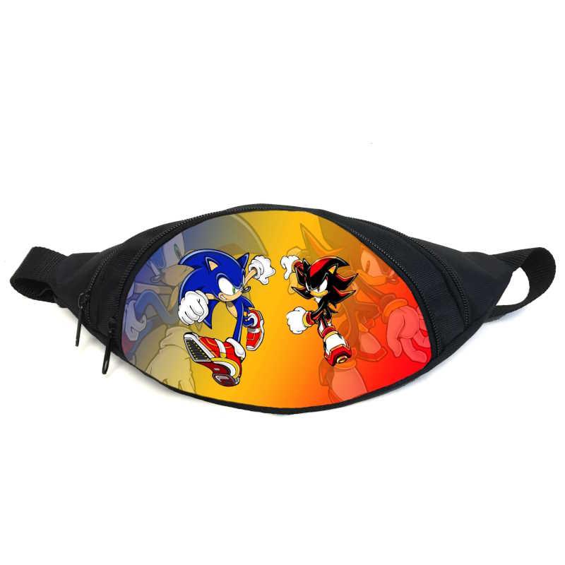 Поясна сумка Бананка Сонік (GBS015) Gear Bag чорна
