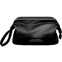 Женская косметичка BK-HZB-03 несесер органайзер дорожная бьюти кейс Black