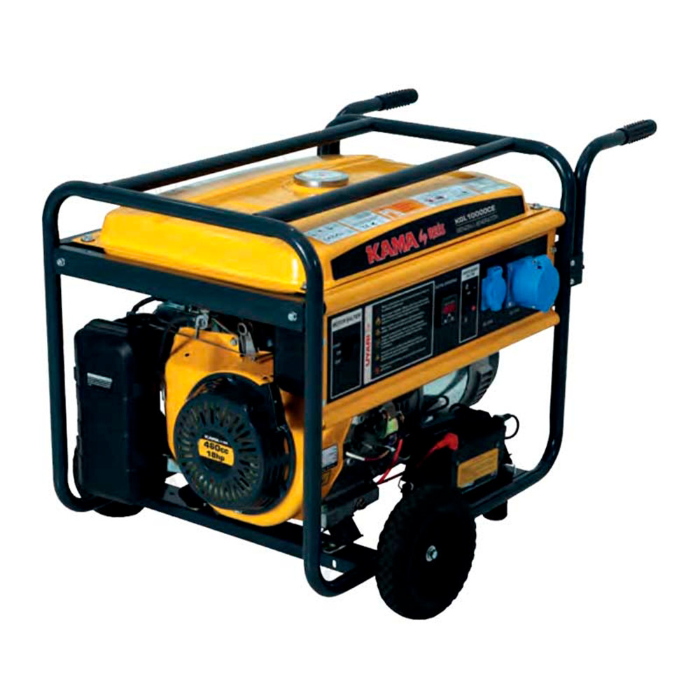 Генератор бензиновий KGL10000CE, однофазний 230V, 50Hz, 10KVA, фото 1