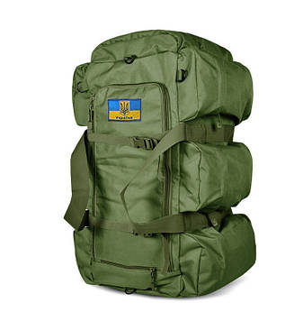 Тактичний Рюкзак-Сумка 2 в 1 Solve Bag 80 л 72 x 30 x 30 см Олива KT6002501  peremogaua