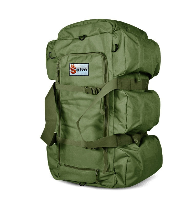 Тактичний Рюкзак-Сумка 2 в 1 Solve Bag 80 л 72 x 30 x 30 см Олива KT6002501 peremogaua