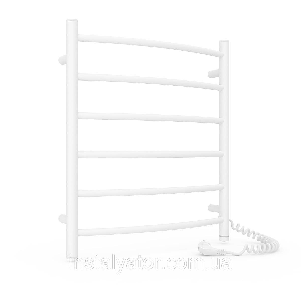 Електрична рушникосушарка Laris Зебра Класік ЧФ6 500 х 600 Е (підкл. справа) S3, фото 1