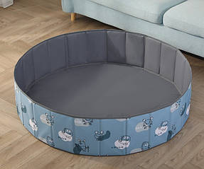 Сухий басейн Terrio “Monsy L” Блакитний 120 х 30 см