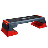 Степ-платформа HMS PREMIUM AS007 чорно-червоний, фото 3