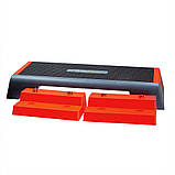Степ-платформа HMS PREMIUM AS007 чорно-червоний, фото 8