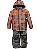 Зимовий термокостюм для хлопчика 6-7 років р. 122-128 (куртка, штани) ТМ Perlim Pinpin Клітина VH238B, фото 2