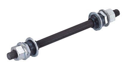 Вісь втулки Quando 5/16 130мм, передня під гайку (OSK003)