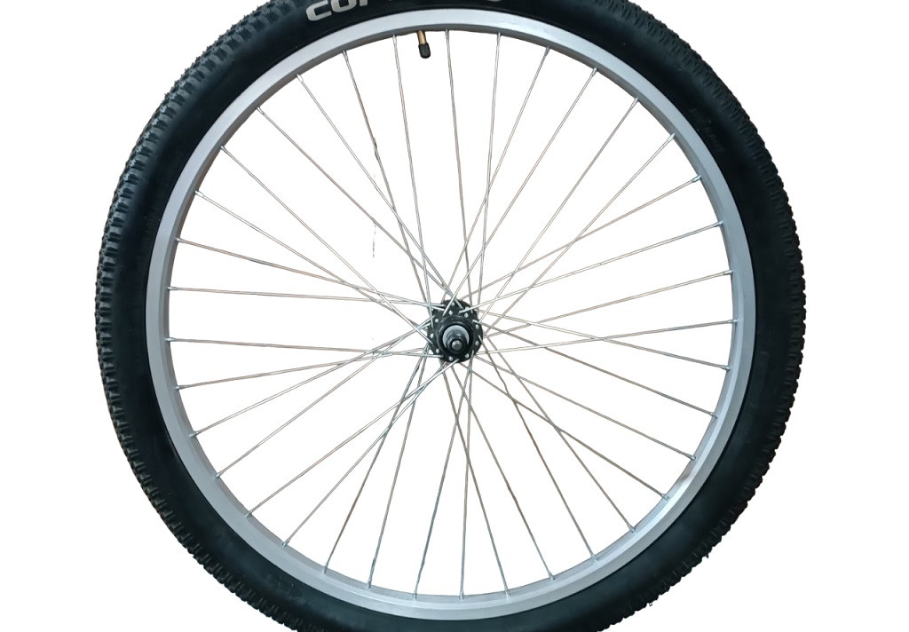 Колесо заднє 27.5" VLT Dis Al 36H 14G V-br silver (TB-AL-266)