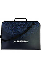 Портфель пластиковый на молнии цвет черный ЦБ-00255448