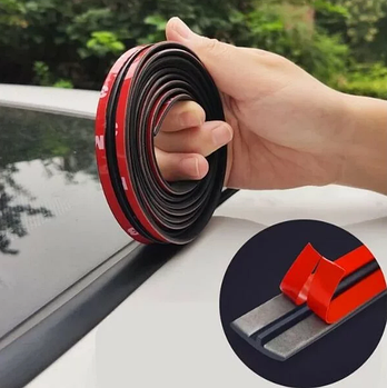 Ущільнювач для авто універсальний для придушення шуму, захисту кузова від пилу, бруду та іншого 14мм, 5м