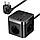 Мережевий фільтр Baseus PowerCombo Cube Power Strip 3*AC 2*USB 2*Type-C 1,5 м 4000 W (E00066400117-00) Black, фото 5