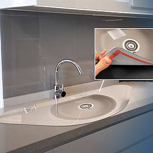 Муляжі побутової техніки для виставкових салонів, муляж під кухонну мийку, 500х1000 мм