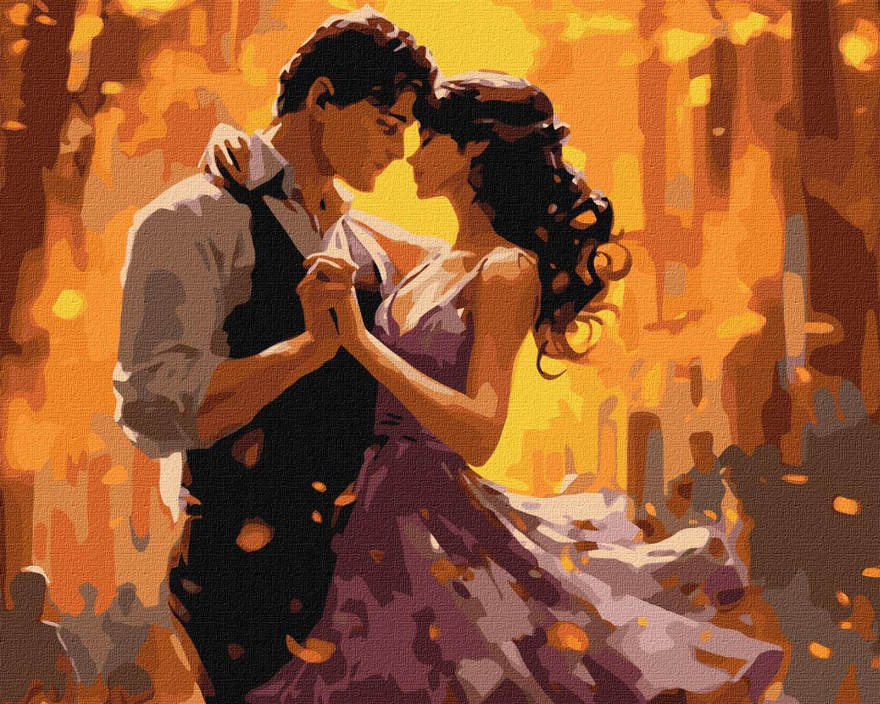 Картина за номерами 40х50 см. Танець закоханих ©art_selena_ua Ідейка КНО8370, фото 1