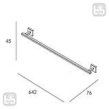 Тримач для рушників Imprese BILOVEC чорний 131255B, фото 2