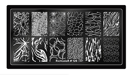 Пластина для стемпінга RichColor 126