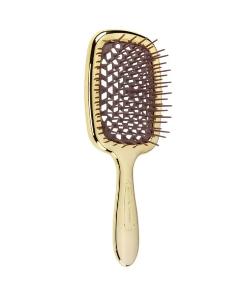Щітка для волосся Superbrush Small Janeke золота коричнева серединка, фото 1
