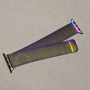 Ремінець металевий для Apple Watch 42 міланська петля для годинника епл вотч 42 хамелеон o7g