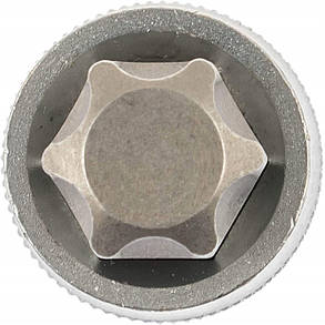 Набір головок TORX + біти в голівці TORX / E-TORX /TORX PLUS (1/4 / 3/8 "/ 1/2") 60 од. Vorfal V08065, фото 4