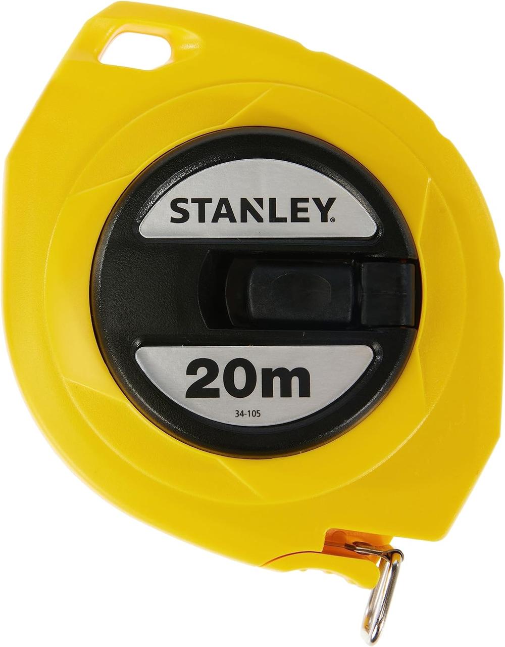 Рулетка 20 м х 9,5 мм сталева стрічка Stanley 0-34-105