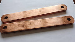 Шина мідна монтажна 230х30х10мм