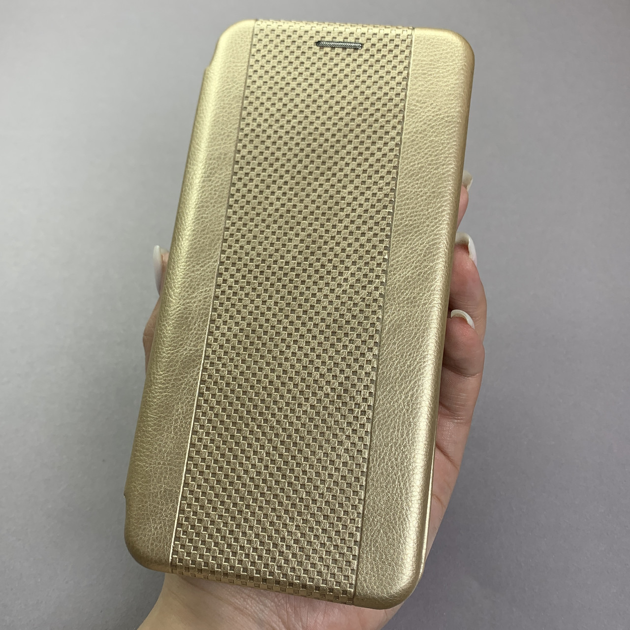Чохол-книга для Xiaomi Redmi 9A книжка з кишенею з підставкою на телефон сяомі редмі 9а золота v2s