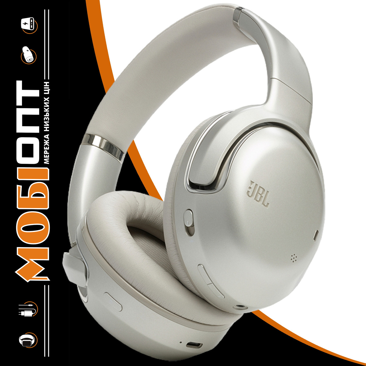 Bluetooth Stereo JBL Tour One M2 (JBLTOURONEM2CPG) Champagne UA