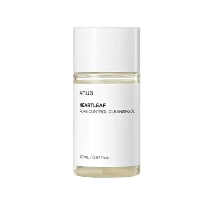 Гідрофільна олія для глибокого очищення пор Anua Heartleaf Pore Control Cleansing Oil тревел 20 мл, фото 1