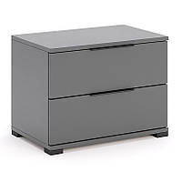 Тумба приліжкова Doni 2 ящики Графіт ТМ Міро Марк