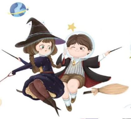 Наклейка на стіну Happy Halloween (лист 30 х 90 см) Б434-3