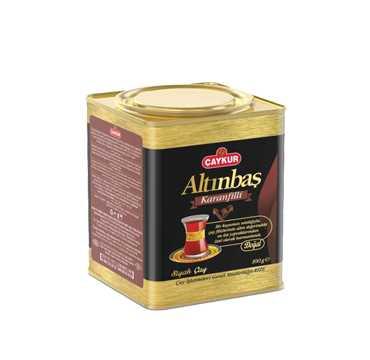 Чорний чай турецький CAYKUR Altinbas з гвоздикою 100g , натуральний класичний дрібнолистовий