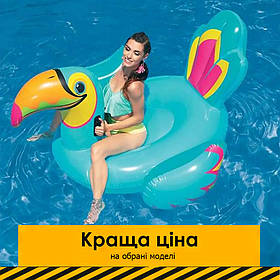 Надувний плотик для плавання Павич Bestway 41126 (207х150з ручками) | Надувна платформа