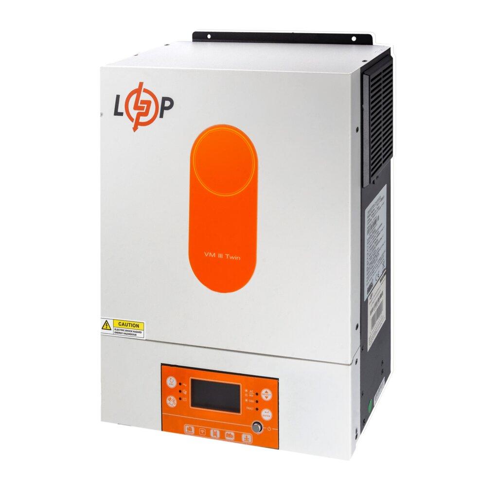 Гібридний сонячний інвертор (ДБЖ) logicpower LPW-HY-4000VA (4000Вт) 24V