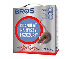 Гранули від мишей та щурів Bros 2.5 кг. оригінал (Польща)