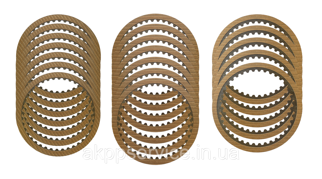Комплект фрикційних дисків АКПП U660E 06-up