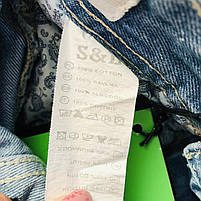 Шорти джинсові для хлопчика оптом, S&D, 4-12 років, № DT-1480, фото 7