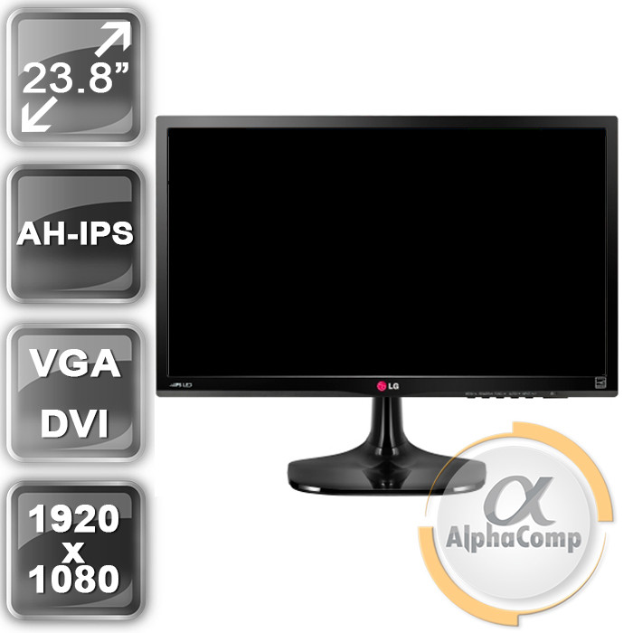 Монитор 24" LG 24MP55D-P (AH-IPS/VGA/DVI) class A БУ - фото 1 - id-p413221282