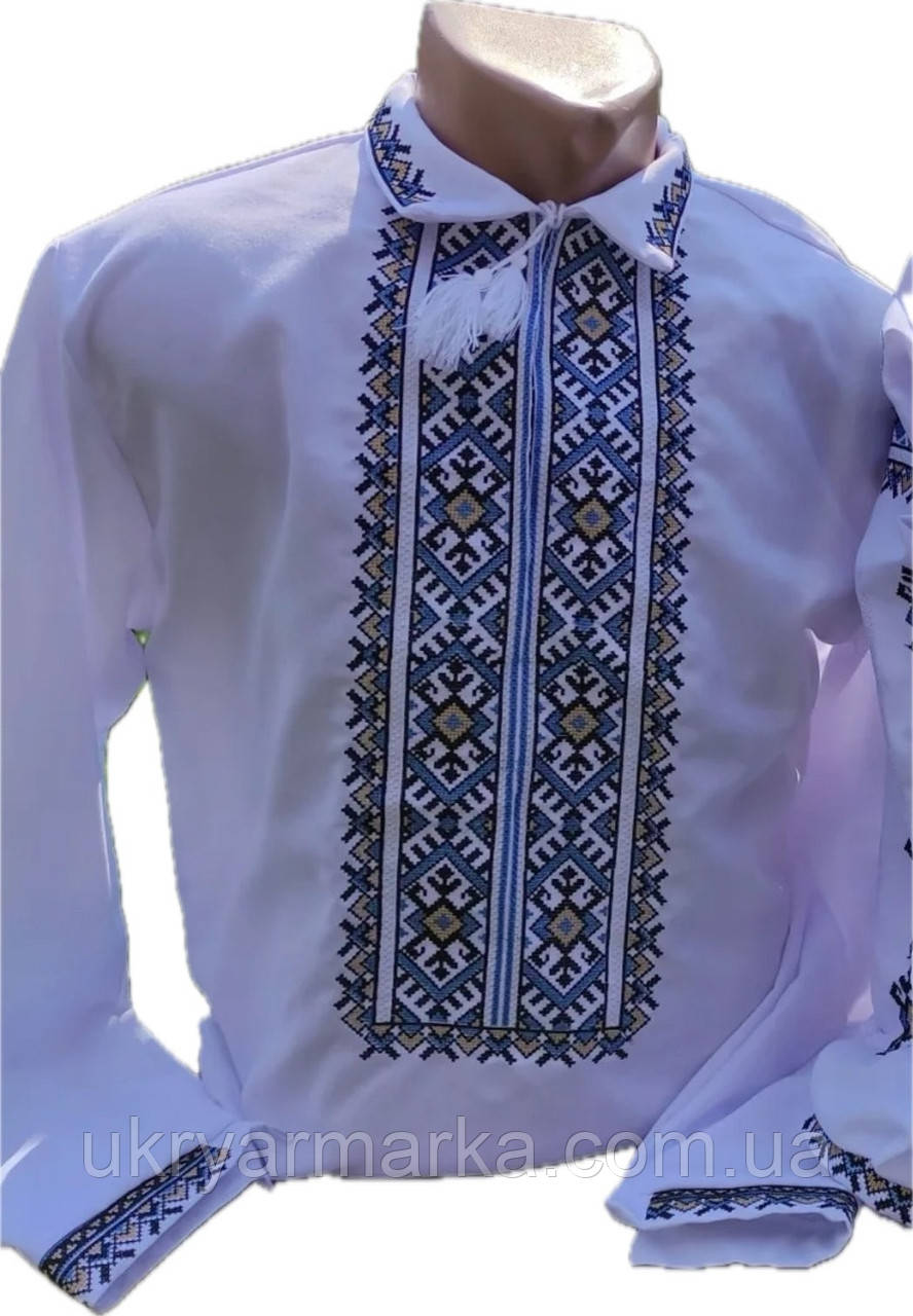 Вишиванка для чоловіка з комірцем "Болехів"