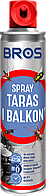 Спрей від комах для тераси та балкону Bros 350 мл.