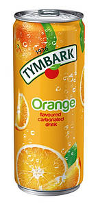 Газований напій Tymbark зі смаком апельсину, 0.33 л, 12 шт/ящ