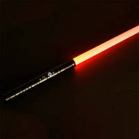 Світловий меч WANARICO RGB із металевою ручкою зарядне type-C Чорний