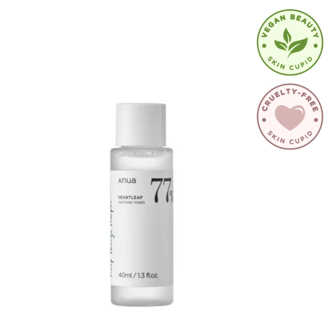 Заспокійливий тонер Anua Heartleaf 77% Soothing Toner тревел 40 мл