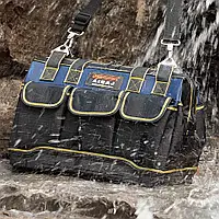 Водонепроникна сумка для інструментів з посиленим дном 43 х 24 х 30 см Синій