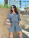 Костюм жіночий батальний (шорти+туніка) 4413-15544 гл, фото 2