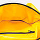 Сумка водонепроникна MOTOWOLF MDL0717 до багажника мотоцикла 90 л 64 х 31 х 58 см Жовтий, фото 3