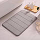 Килимок для ванної з ефектом пам'яті антиковзкий 400 х 600 мм Сірий, фото 6