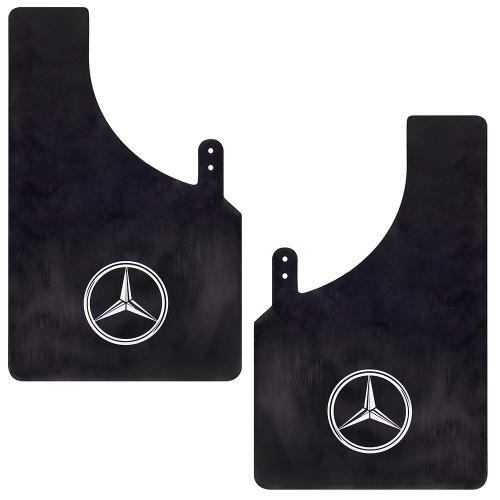 Бризковики "Sport Master" XXL 280*440 MERCEDES чорний 2 шт., фото 1