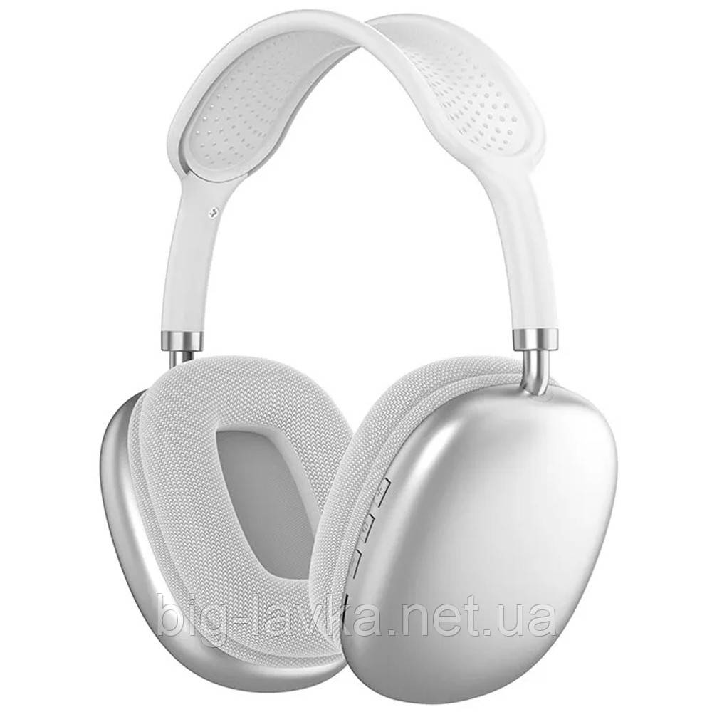 Бездротові навушники P9 Bluetooth 5.0 AUX MP3 Білий, фото 1