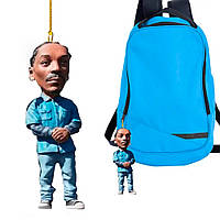 Прикраса на дзеркало автомобіля або рюкзак в стилі хіп-хоп легенди Snoop Dogg