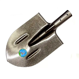 Лопата штикова без черенка з рейкової сталі